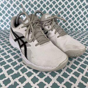 Asics Gel Game‎ 8 1042A152 Women's Size 8 White Casual Shoes Sneakers